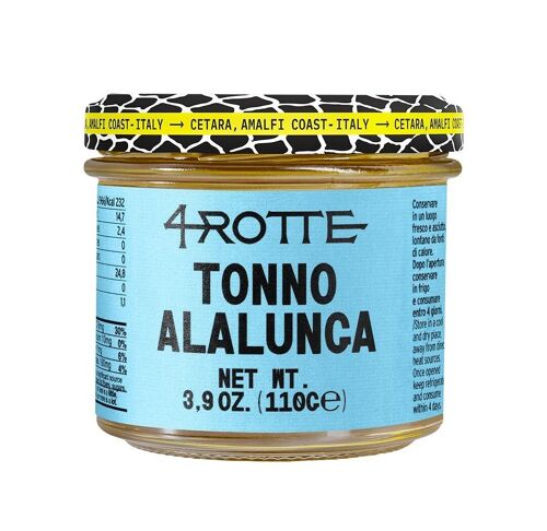 TONNO ALALUNGA
IN OLIO DI OLIVA