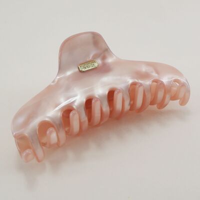 Juliette pearly clip - pink 7 cm