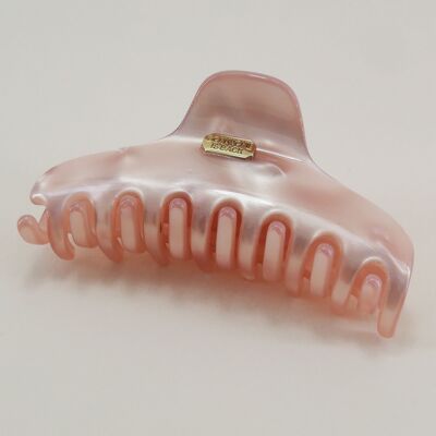 Juliette pearly clip - pink 9 cm