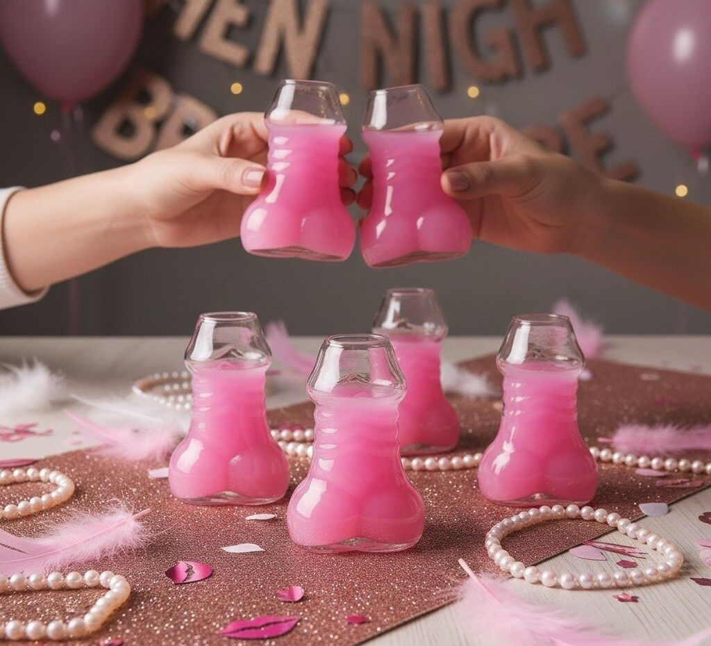 Bar Maßgeschneiderte Little Dickie Schnapsgläser