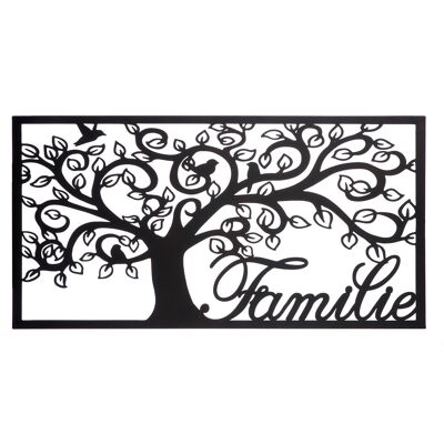 Árbol en relieve de pared “Familia”