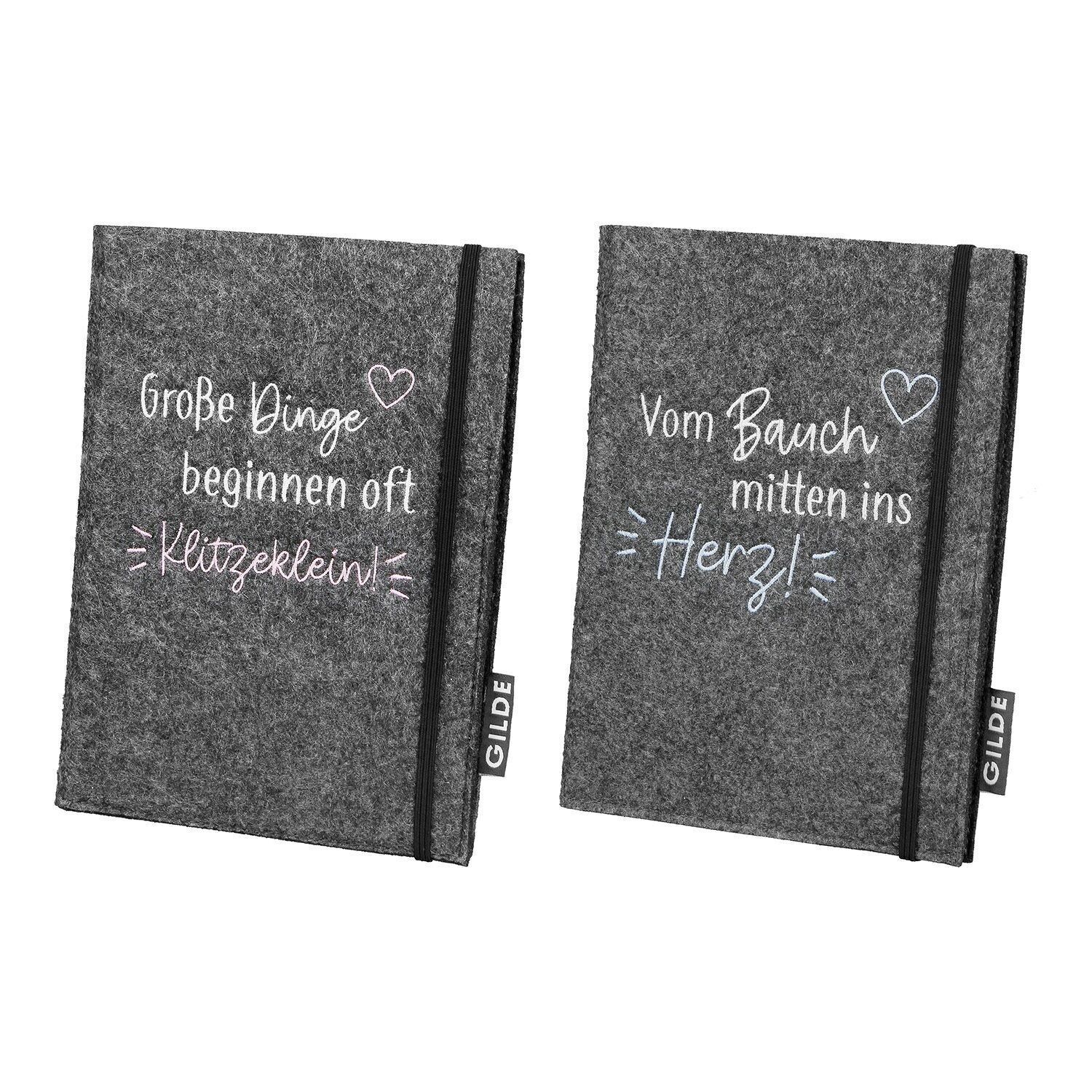 Protège-passeport mère "Klitzeklein" 2-assortis