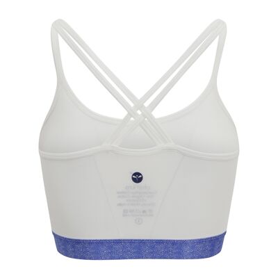 Soutien-Gorge Cool Chakra Yoga Blanc