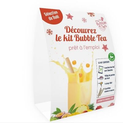 Chevalet de Noël - Kit Bubble Tea Perles de Fruits