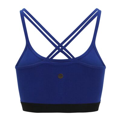 Sujetador de yoga Royal Bruise Azul