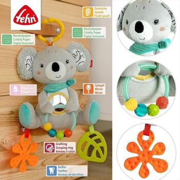 Activité Koala – jouet de motricité pour bébé pour poussettes, lits bébé et sièges bébé 3