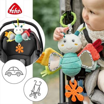 Papillon d'activité – jouet de motricité pour bébé pour poussettes, lits bébé et sièges bébé 4