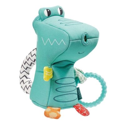 Watering crocodile – fabric watering can in animal shape with gripping ring