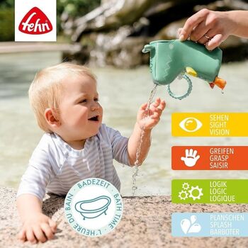 Arrosoir crocodile – arrosoir en tissu en forme d'animal avec anneau de préhension 2