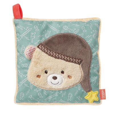 Cherry stone pillow bear – cuddly pillow with removable heat/cold bag