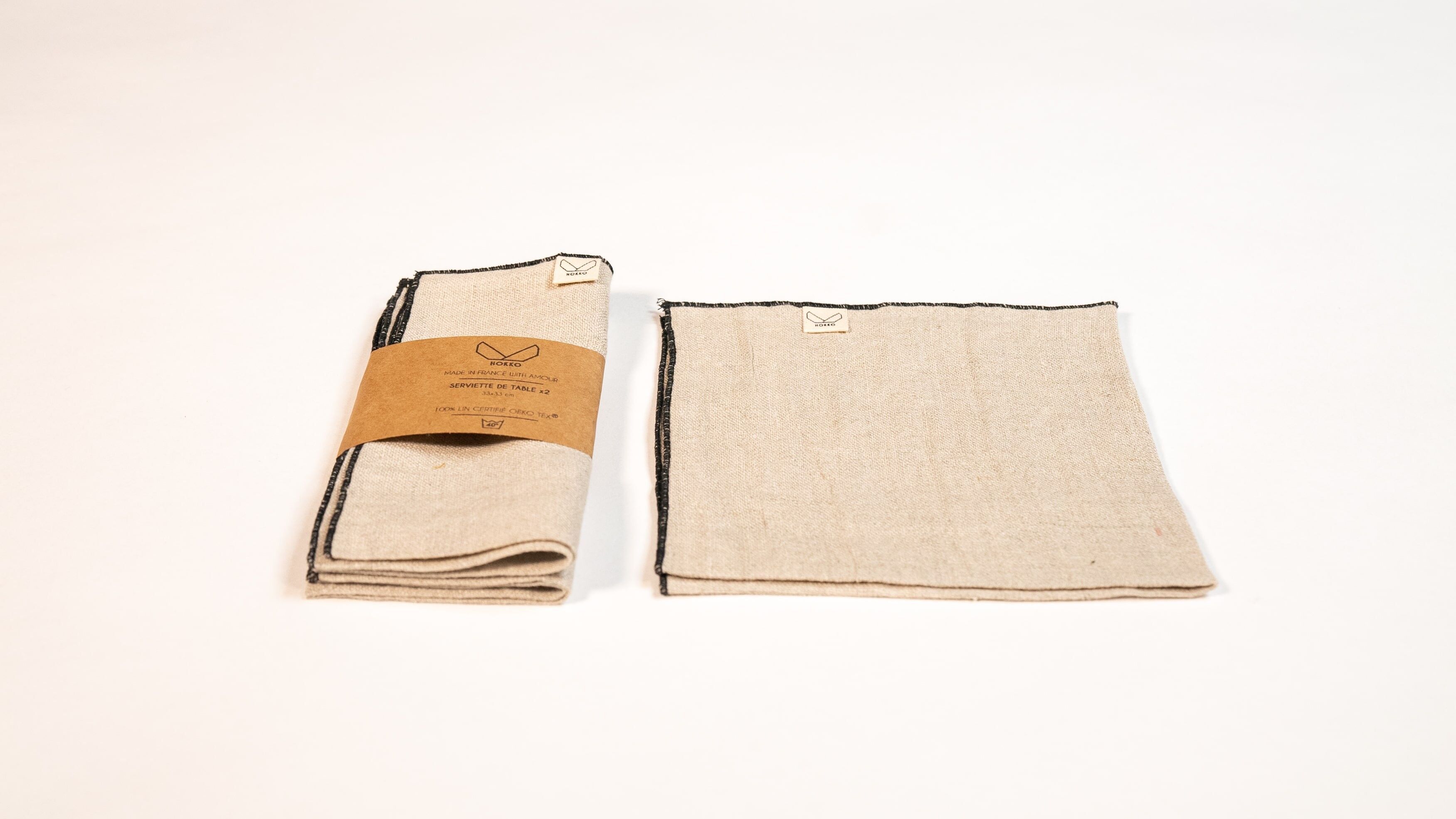 TOVAGLIOLO IN LINO LAVATO x2