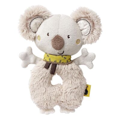 Ring grasping toy Koala – motor skills toy with rattle