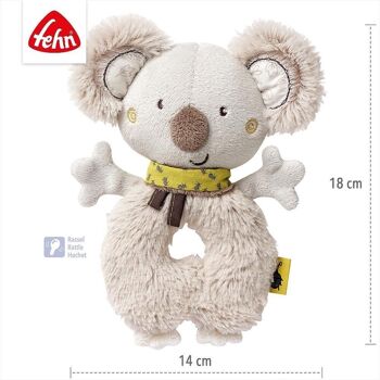 Anneau de préhension Koala – jouet de motricité avec hochet 5