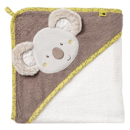 Kapuzenbadetuch Koala – Bade-Poncho aus Frottee mit niedlichem Koala