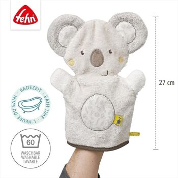 Gant de toilette Koala – gant de toilette avec motif animalier 4