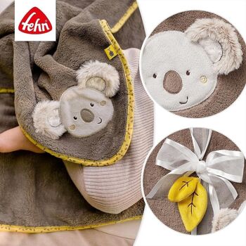 Couverture câline Koala - pour se blottir, comme tapis d'éveil, doudou ou couverture 4