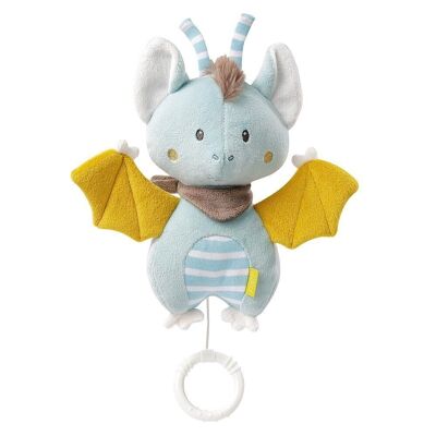 Music box bat – wind-up music box with melody "Brahms Lullaby"