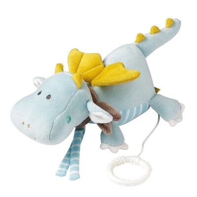 Music box dragon, large – wind-up music box with melody "The moon has risen"
