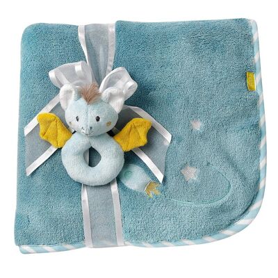 Chauve-souris câline - pour se blottir, comme tapis d'éveil, doudou ou couverture