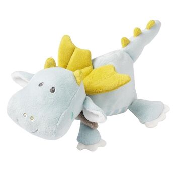 Dragon jouet chauffant – peluche avec sac chauffant amovible pour bébés et jeunes enfants
