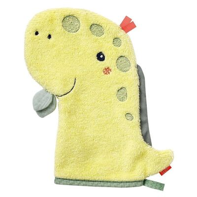 Dino washcloth – washcloth with animal motif