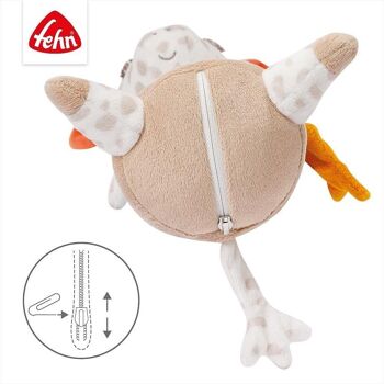 Girafe veilleuse – peluche avec broderie « qui brille dans le noir » et module veilleuse 5