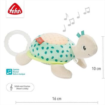 Mini boîte à musique tortue – boîte à musique à remontage avec mélodie « La berceuse de Mozart » 5