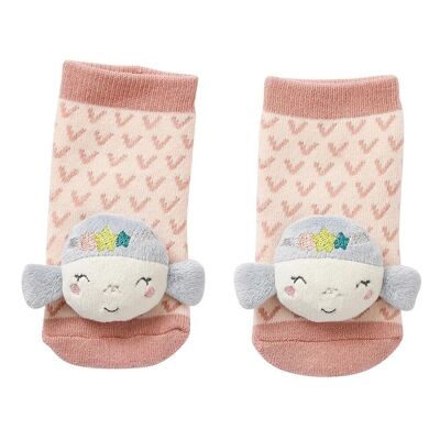 Mermaid Rattle Socks – Activity Baby Socks – Educational Toys for Babies 0-12 Months