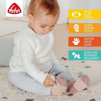 Chaussettes hochet sirène – Chaussettes d'activité pour bébé – Jouets d'apprentissage pour bébés de 0 à 12 mois 2