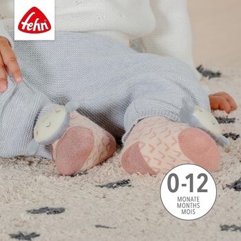 Chaussettes hochet sirène – Chaussettes d'activité pour bébé – Jouets d'apprentissage pour bébés de 0 à 12 mois 3