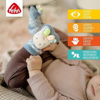Chaussettes hochet poulpe - chaussettes d'activité pour bébé - jouets éducatifs pour bébés âgés de 0 à 12 mois 2