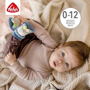 Chaussettes hochet poulpe - chaussettes d'activité pour bébé - jouets éducatifs pour bébés âgés de 0 à 12 mois 3