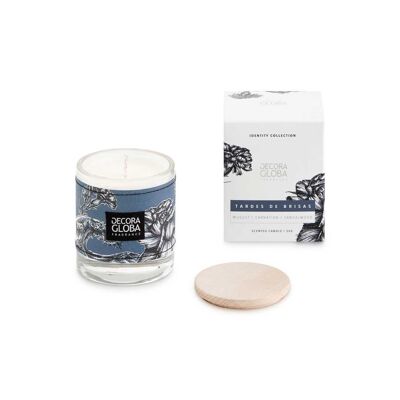 Aromatic Candle - Marine and Floral Fragrance - Breezy Afternoons - 220gr