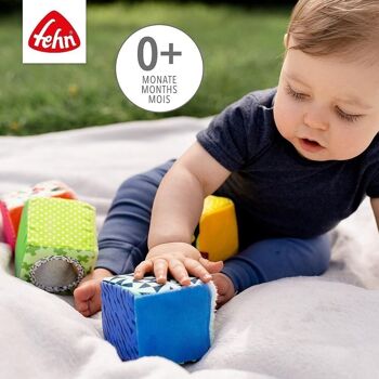 Ensemble de 4 cubes COLOR Friends – un ensemble de cubes de jeu pour la motricité favorise l'apprentissage de la petite enfance 3