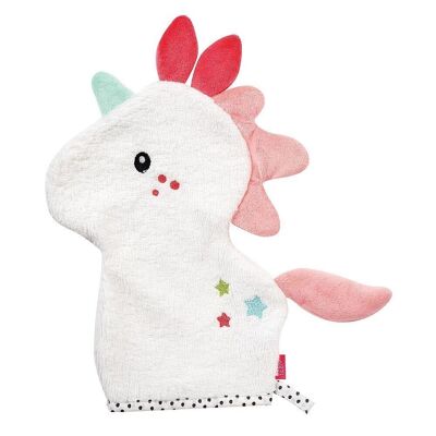 Manopla unicornio – toallita con motivo animal