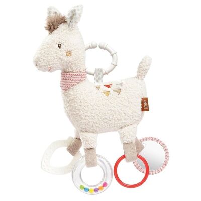 Activity Lama with Ring – motor skills toy for hanging with exciting pendants