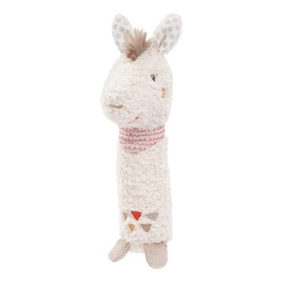 Lama stick grasping toy – grasping toy for rattling, squeaking & feeling
