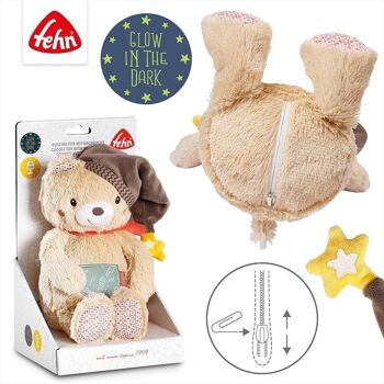 Ours veilleuse – peluche avec broderie « phosphorescente » et module veilleuse 4