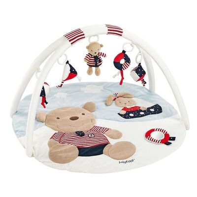 3-D Activity Blanket Ocean Club – Play Arch with 5 Removable Toys