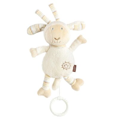 Mini Music Box Sheep – Wind-up music box with the melody "Brahms Lullaby"