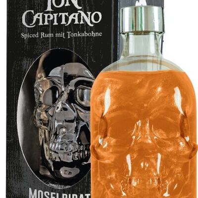 Moselpirat TonCapitano Spiced Rum mit Tonkabohne