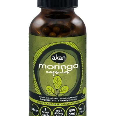 Moringa-Gemüsekapseln 180 x (450 mg)