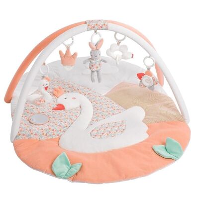 3-D Activity Blanket Swan Lake – Play Arch with 5 Removable Toys