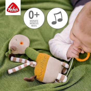 Boîte à musique girafe – boîte à musique à manivelle avec mélodie « Dors, petit enfant, dors » 3