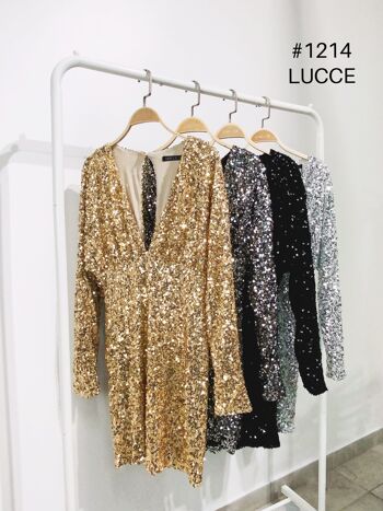 Robe à sequins - R1214 4