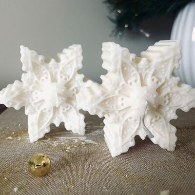 The Snowflake candle