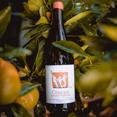 Organic Orange Wine 2022 Sémillon Sauvignon Gris “Orange” with Wax
