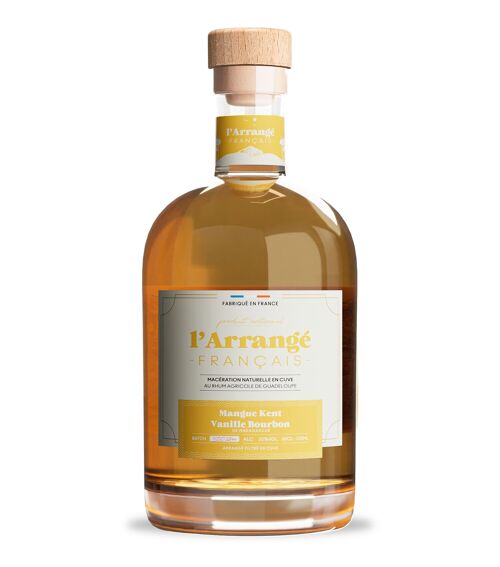 EDITION LIMITÉE - Rhum Arrangé Filtré : Mangue Kent - Vanille Bourbon