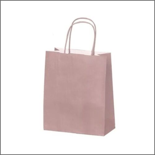Paper bag - old pink medium - 100 pieces - 31x25x11cm