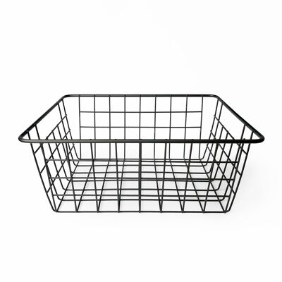 Black Wire Storage Basket POS Counter Display Unit | POS